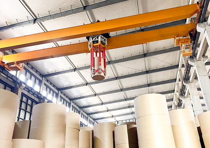 Warehouse Storage Handling Crane (Mechanical Gripper Crane)