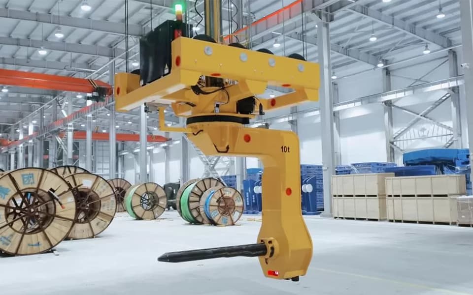Cable Reel / Coil Handling Cranes Projects